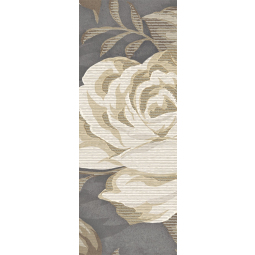 Бордюр Fiori grigio (1501-0100) 9*60