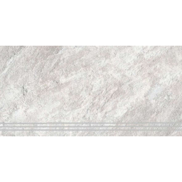 Ступень Кварцит 7 серый 295х60 ТОНКИЙ (7шт/уп)