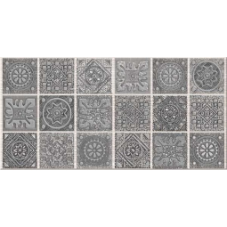 Декор Grazia Grey Nefertiti серый