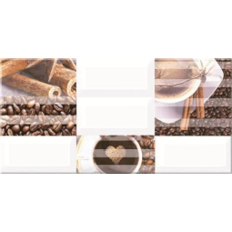 Декор Вог Мокко многоцветный