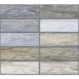 Настенная плитка OLD TJIKKO многоцвет 10 вариантов (506781201) 25,1*70,9 