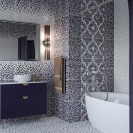 Мозаичная плитка Гламур