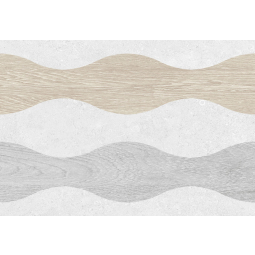 Плитка настенная Киото 1Д серая Энигма 275х40 (1,65м2/59,4м2) 