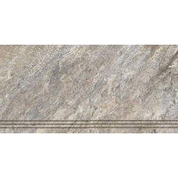 Ступень Кварцит 3  серо-коричневый 295 х 60  (6шт/уп) ТОНКИЙ