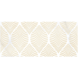 Декор Omnia узоры белый (OMG051D) 20*44 