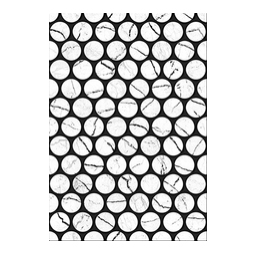 Настенная плитка Помпеи 7тип1 белая 275*40 