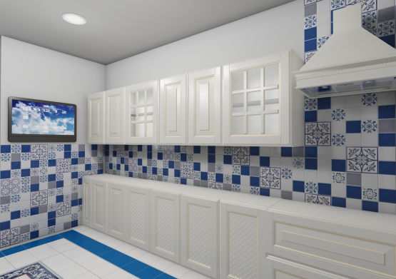 Визуализация коллекции Сиди-Бу-Саид от Нефрит-керамика