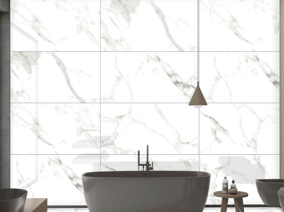 Керамогранит Statuario Silk / Статуарио Силк (BELLEZA Индия)