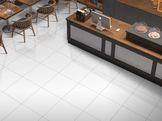 Керамогранит Super White / Супер Вайт (BELLEZA Индия)