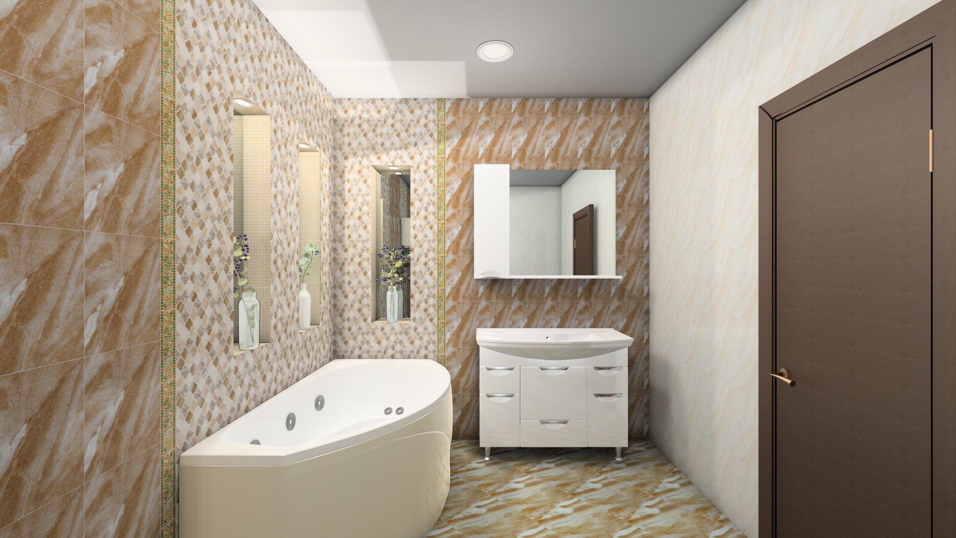 Визуализация коллекций Византия от Axima