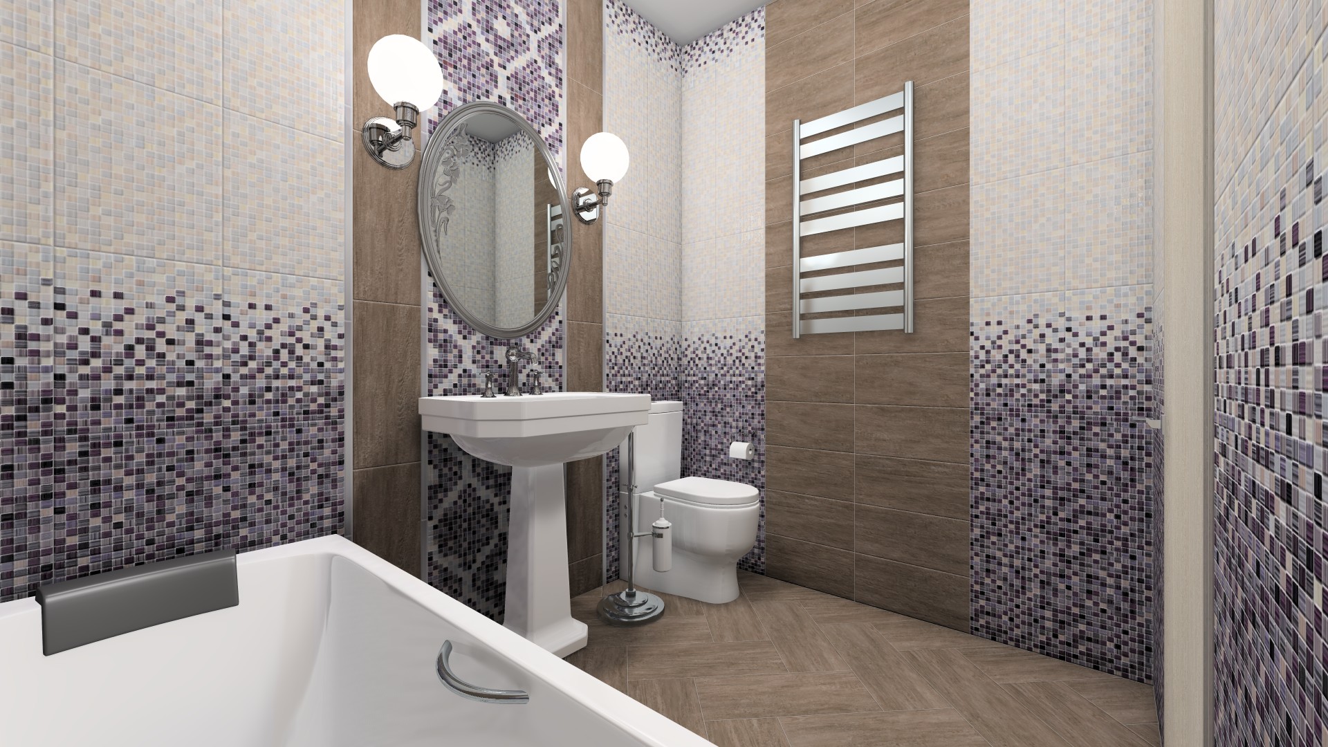 Визуализация коллекций Гламур и Акация