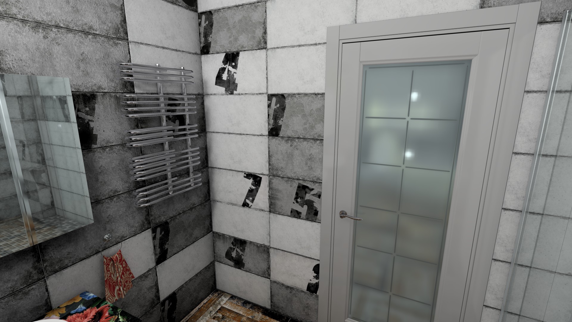 Визуализация коллекции Мегаполис от Керамин