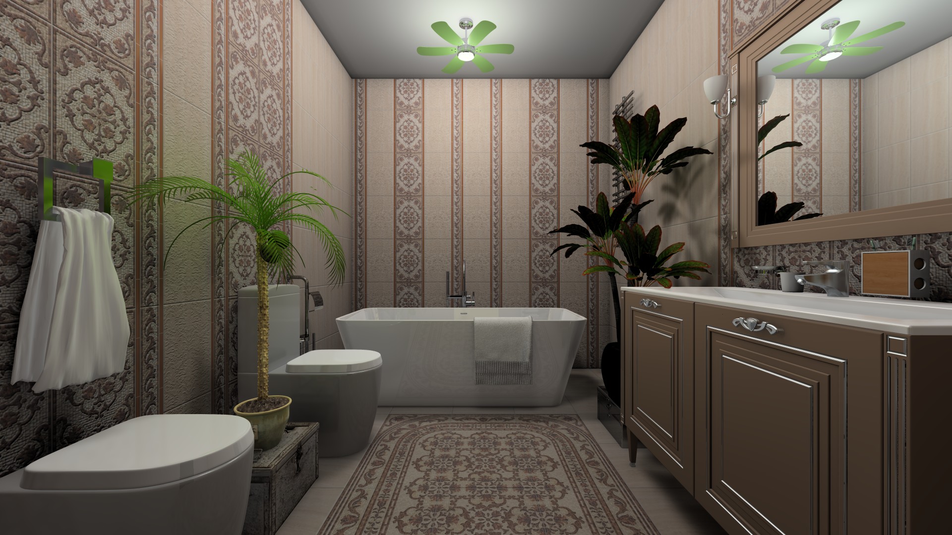 Визуализация коллекции Пантеон от Kerama Marazzi