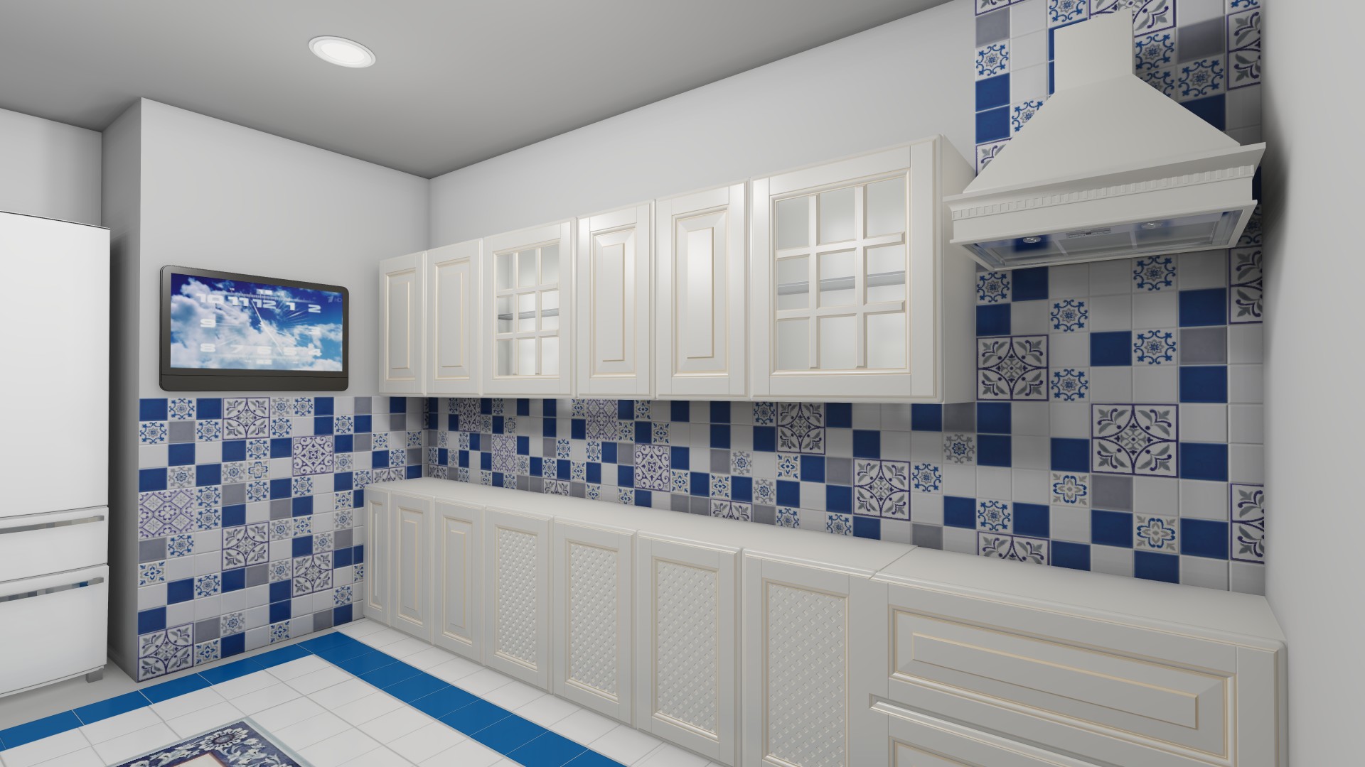 Визуализация коллекции Сиди-Бу-Саид от Нефрит-керамика