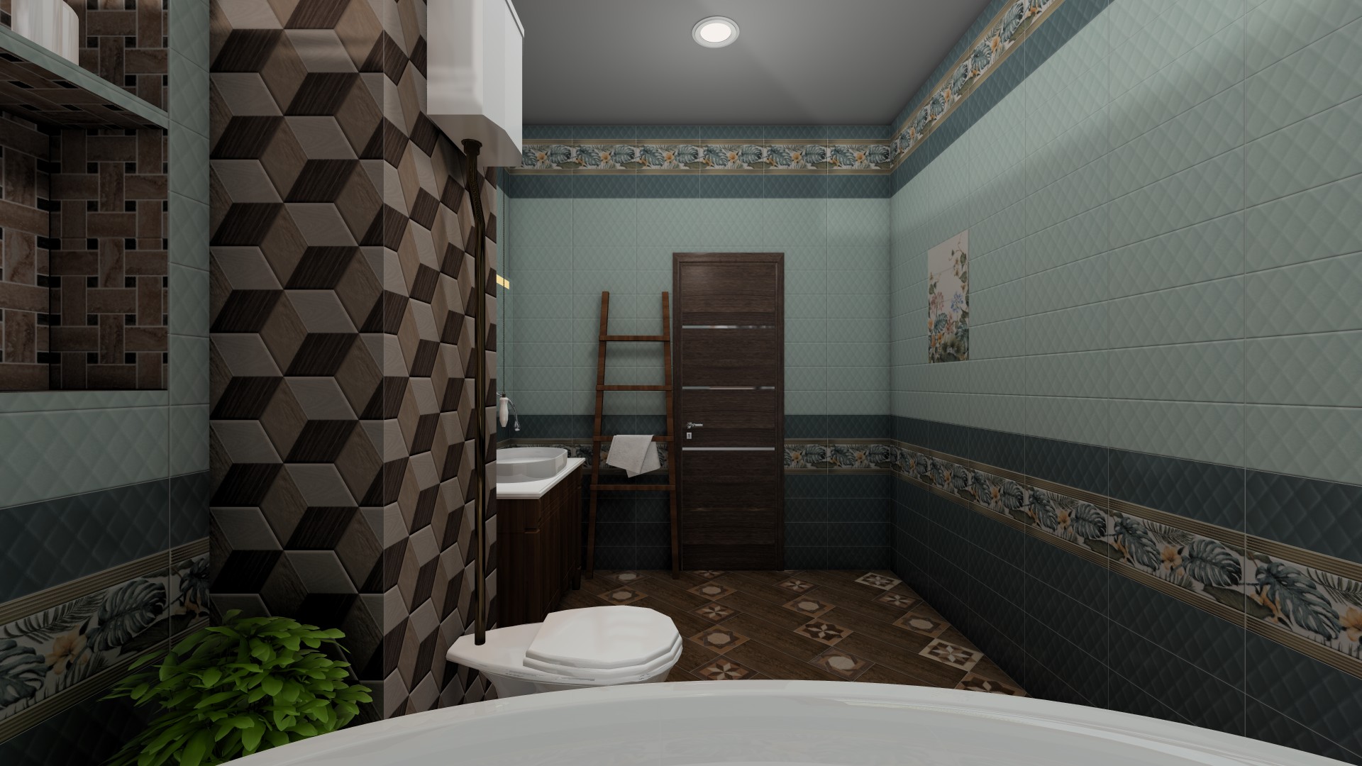 Визуализация коллекций Зимний сад и Брента